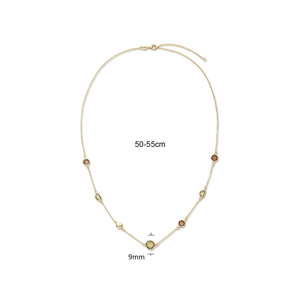 Glow dames Ketting Viola Rosa 55 cm